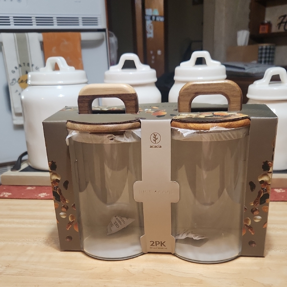 Just Cook Storage Jars